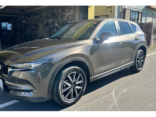 マツダ　ＣＸ－５　側面修理 ・鈑金塗装 ・板金・外装補修