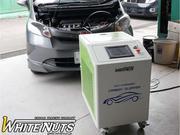 【水素カーボンクリーニング】数少ない最新機材導入済み。エンジン内部の炭素と水素を結合し排出します