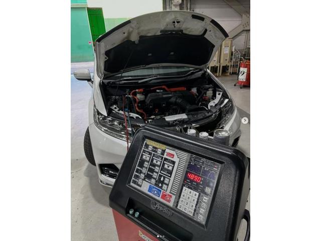 燃費も冷えも劇的改善！オデッセイハイブリッドのエアコンリフレッシュ　奈良　針テラス