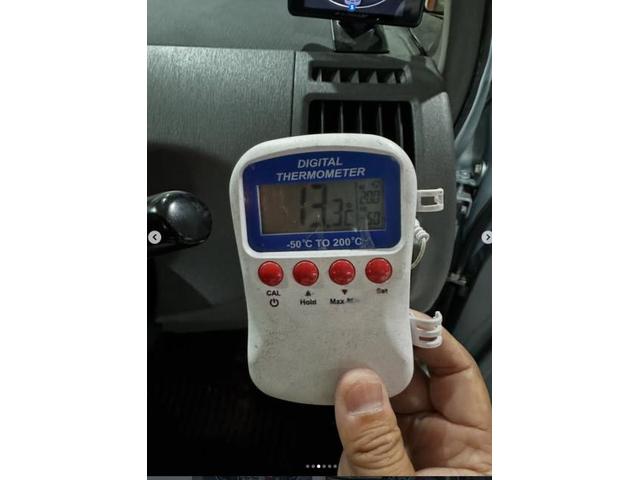 36万キロ走行のプリウスα！エアコンリフレッシュで冷え復活！ 奈良　針テラス　エアコンクリーニング