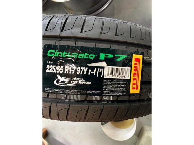 BMWのタイヤ交換を承りました。 ランフラットタイヤ 225/55R17 BMWのタイヤ交換を承りました。 ランフラットタイヤ 225/55R17