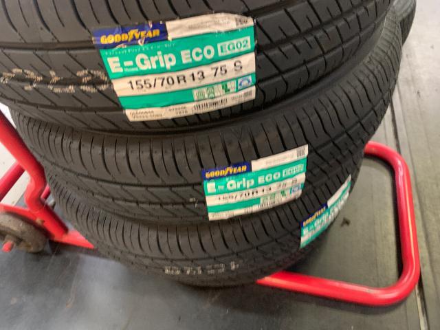 スズキ　エブリイワゴン　ホイール・タイヤ交換　155/70R13