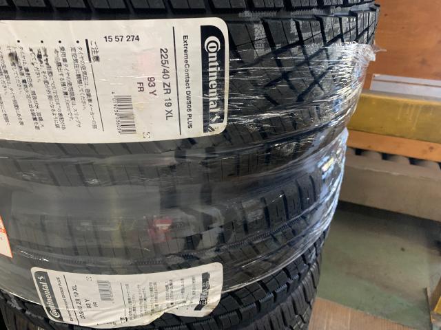 ＢＭＷ　３シリーズ　ホイール・タイヤ交換　19インチ