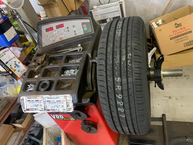 ホンダ　ステップワゴン　ホイール・タイヤ交換　195/65R15