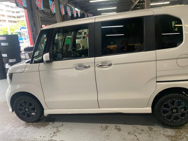 ホンダ　Ｎ－ＢＯＸ　ホイール・タイヤ交換　165/60R15