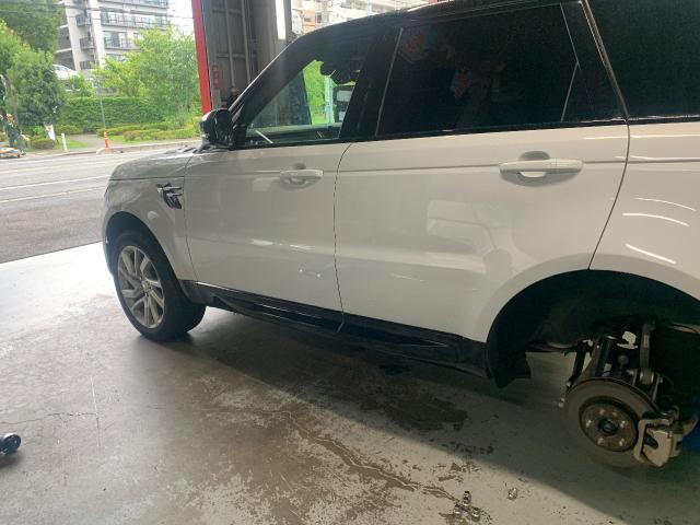 ランドローバー　レンジローバー　ホイール・タイヤ交換
275/45R21