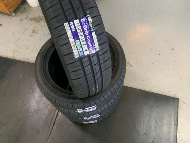 日産　デイズ　ホイール・タイヤ交換　165/55R15