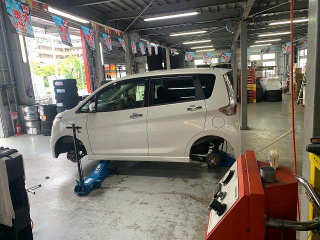 日産　デイズ　ホイール・タイヤ交換　165/55R15