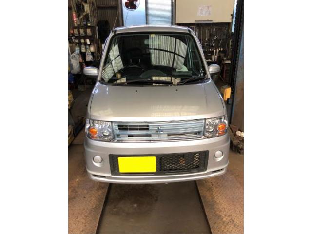 三菱　トッポ　車検　プロペラシャフトのセンターベアリング交換
