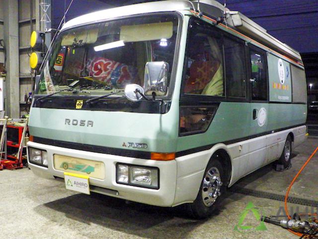 三菱ローザにおすすめ！アルコアホイールとブリヂストンのデュラビスＭ８０４を装着しました