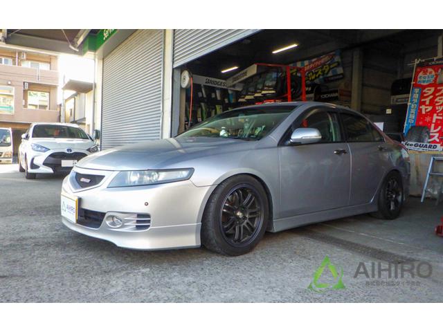 アコードユーロR　タイヤ取付　ホイール取付　ヨコハマのADVAN Racing TC-4を装着しました