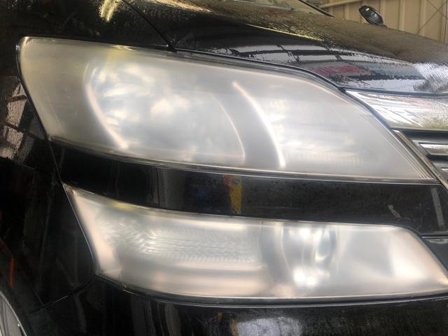 トヨタ　ヴェルファイア　ヘッドライトコーティング
東京都　日野市