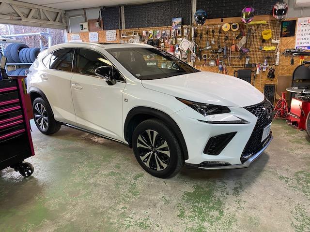 LEXUS NX300 スタッドレスタイヤ　自社購入　BS　ブリザック　DM-V3　ホイールセット　完全予約制　東京都　日野市　八王子市　神奈川県　相模原市　豊田　立川　