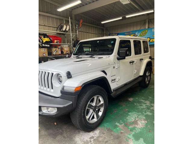 jeep ラングラー 5coat ボディガラスコーティング