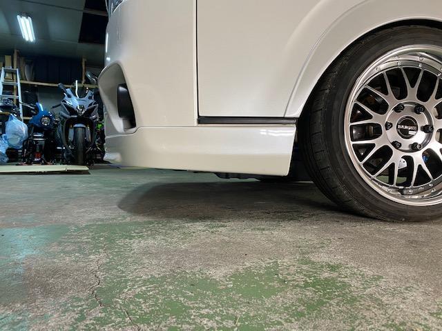 トヨタ ハイエース TRD フロントスポイラー 購入 取付 完全予約 トヨタ ハイエース TRD フロントスポイラー 購入 取付 完全予約