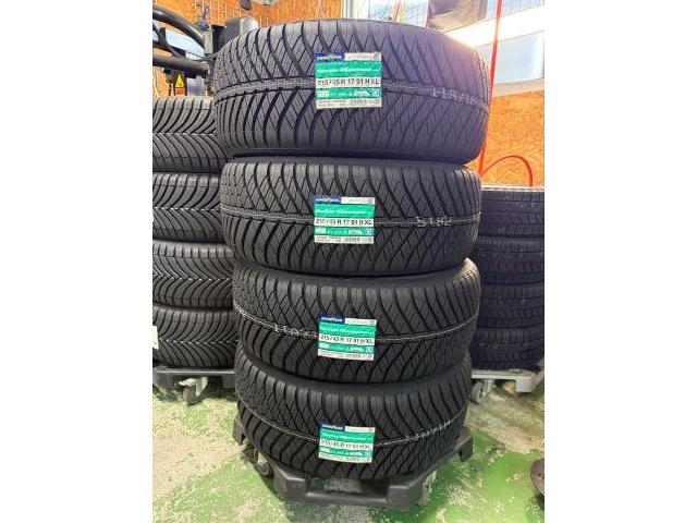 スバル　レガシィＢ４　タイヤ交換