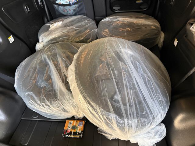 スズキ　スペーシアギア　タイヤ交換