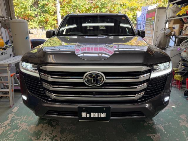 トヨタ　ランドクルーザー　ライト・ウィンカー類交換