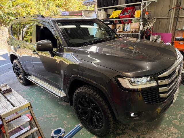 トヨタ　ランドクルーザー　ライト・ウィンカー類交換