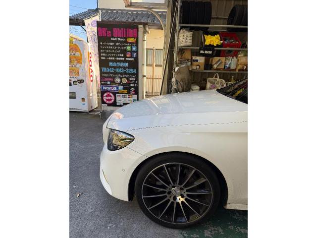 メルセデス・ベンツ　タイヤ交換