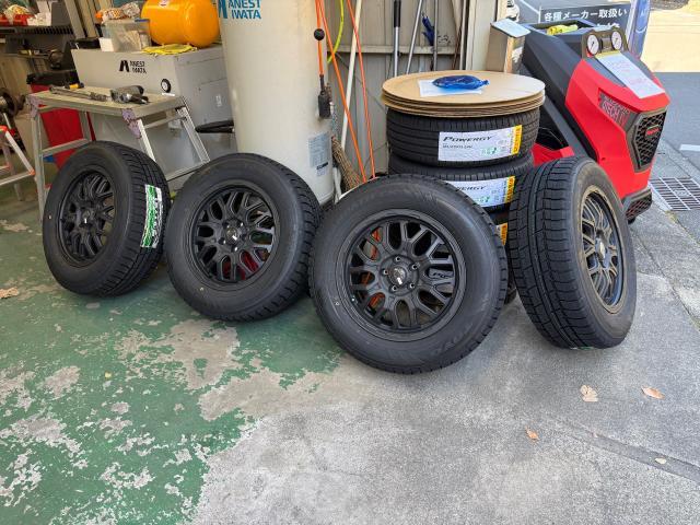 日産　エクストレイル　直送取付