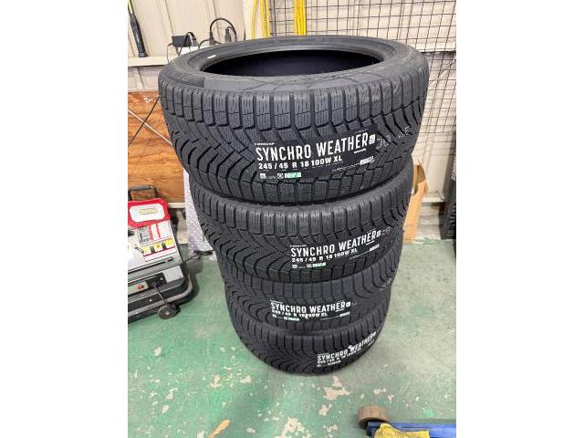 フォルクスワーゲン　パサート　タイヤ交換