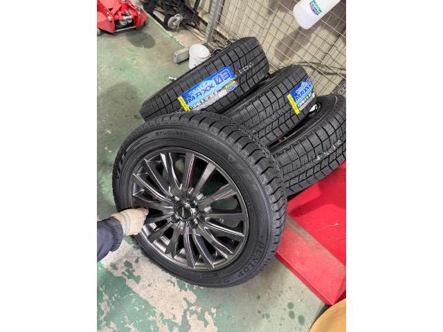 スズキ　クロスビー　ホイール・タイヤ交換