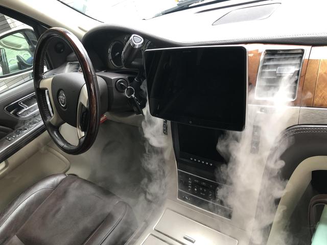 キャデラック エスカレード カーエアコンクリーニング株式会社 サービス導入 全国施行可能 輸入車38500円 エバポレーター洗浄 防カビ ダクト内除菌 福岡 久留米 久留米市 熊本 カーエアコン洗浄