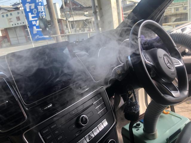 TOYOTA プリウス 年末 大掃除 クリスマス 福岡 久留米 熊本 佐賀 カーエアコンクリーニング 車内清掃 車内クリーニング 冬 雪 スノーソックス スタッドレス 車 エアコン 臭い 三潴町