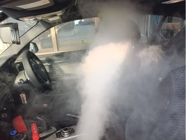 HONDA ホンダ　フィットシャトルハイブリッド　タバコ臭 天井クリーニング 全バラシにてリフレッシュしませんか エアコンクリーニング 福岡 久留米 熊本 柳川 大木