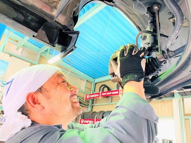 足回りは入念に確認していきます