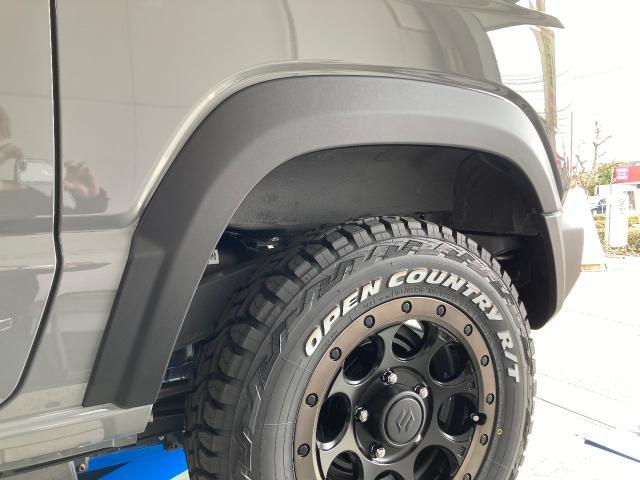 スズキ ジムニー JB64W ワイドフェンダー取り付け グランド スズキ ジムニー JB64W ワイドフェンダー取り付け グランド