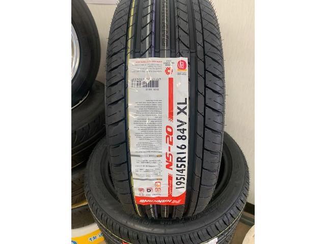 トヨタ　ヴィッツ　ナンカン　NS-20　195/45R16　タイヤ交換 　タイヤ取り付け！！大川タイヤ交換　持ち込みタイヤ交換　大川市　柳川市　佐賀市　鳥栖市　みやま市　久留米市　神埼市、他地域大歓迎です。