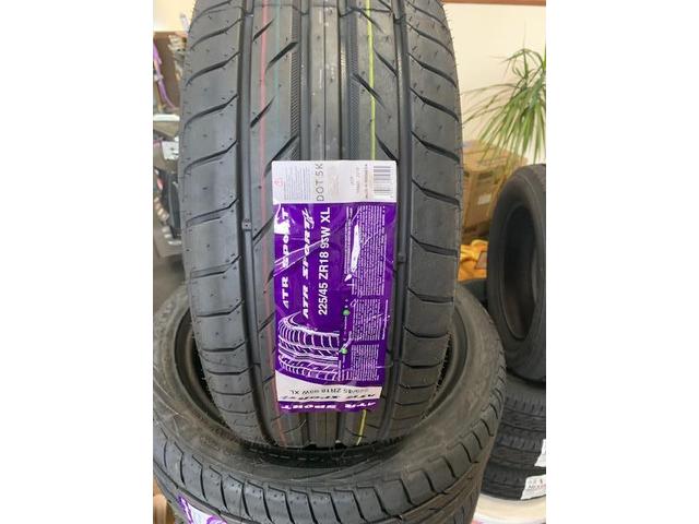 トヨタ　アルファード　225/45R18　ATR　SPORTS　タイヤ取り付け！！大川タイヤ交換　持ち込みタイヤ交換　大川市　柳川市　佐賀市　鳥栖市　みやま市　久留米市　神埼市、他地域大歓迎です。