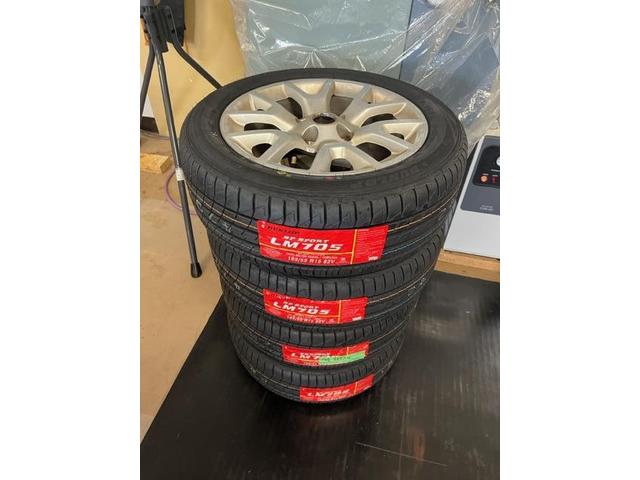 FIAT panda　185/55R15　タイヤ取り付け！！大川タイヤ交換　持ち込みタイヤ交換　大川市　柳川市　大牟田市　佐賀市　鳥栖市　みやま市　久留米市　神埼市、他地域大歓迎です。大川　タイヤ専門店タイヤガレージK-STYLE