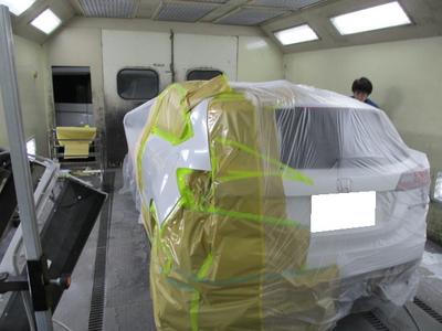 塗装ブース完備！