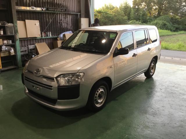 トヨタ　プロボックス　アンヴィルグレー＆ラプターライナー全塗装(当社オリジナルカスタム)