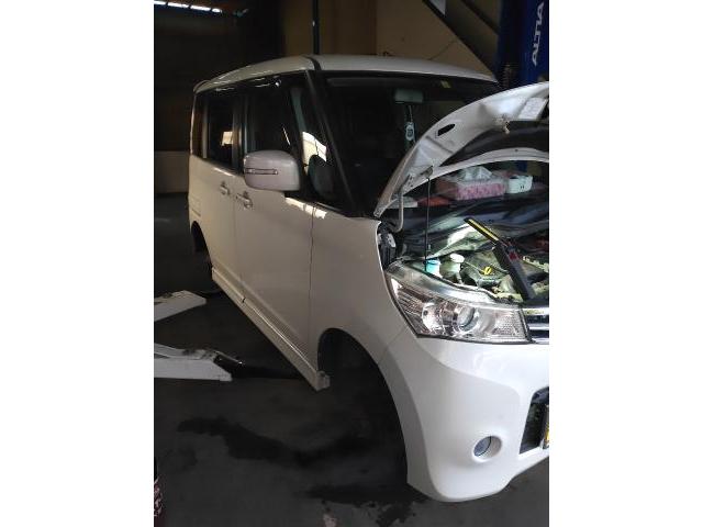 ニッサン　ルークス車検整備　福島県　福島　郡山市　郡山　ルームクリーニング　ルークリ　板金　塗装　見積もり無料　代車貸し出し無料
