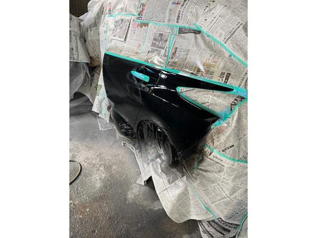 ニッサンノート　板金塗装　福島県　福島　郡山市　郡山　傷　へこみ　車修理