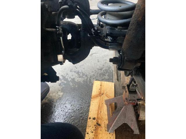 クライスラー・ジープ　ジープ・ラングラー　サスペンション・足回り修理・整備　ブレーキホース交換　郡山市