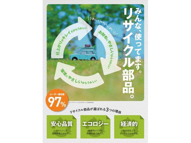 リサイクルパーツ取り扱っております