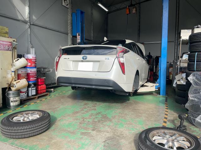 プリウス　車検整備