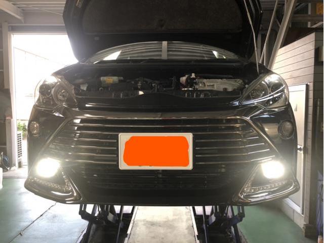 トヨタ　アクアのフォグランプ