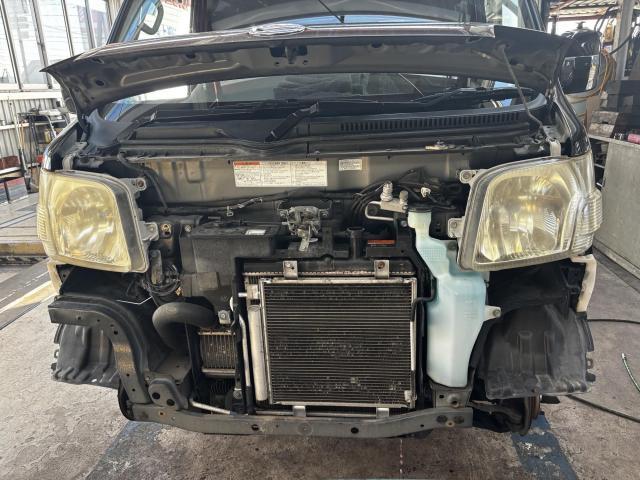 ダイハツ　ハイゼットカーゴ　エンジン 冷却水漏れ　ラジエータ交換 上網モータース　鳥取　安長　湖山 千代水