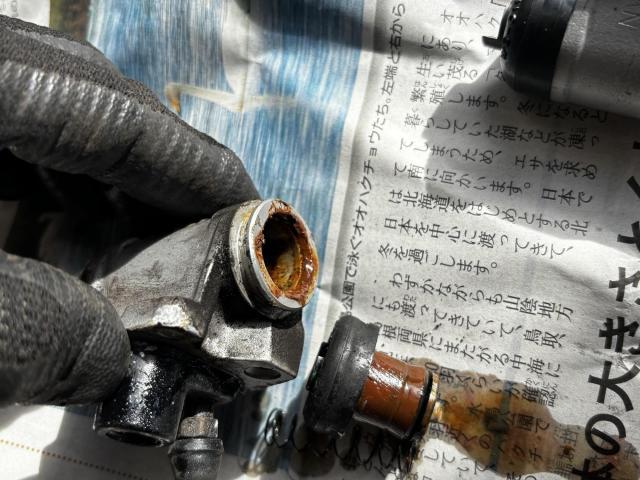 ダイハツ ハイゼット S211P  ブレーキ ホイールシリンダ 車検 整備 定期点検 上網モータース 鳥取 安長 湖山 千代水