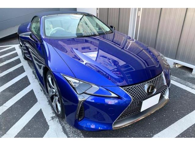 LC500コンバーチブル｜Fenix Scratch Guard（プロテクションフィルム）｜Gzoxリアルガラスコート（ガラスコーティング）