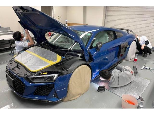 アウディR8 V10｜XPELプロテクションフィルム｜フルボディー