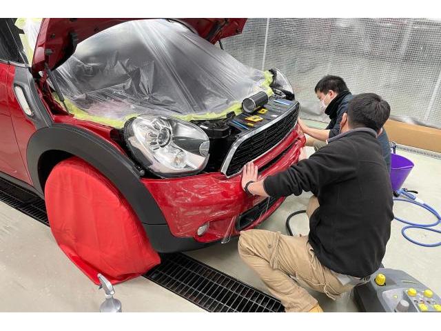 XPELペイントプロテクションフィルム｜認定施工講習｜ミニクロスオーバー
