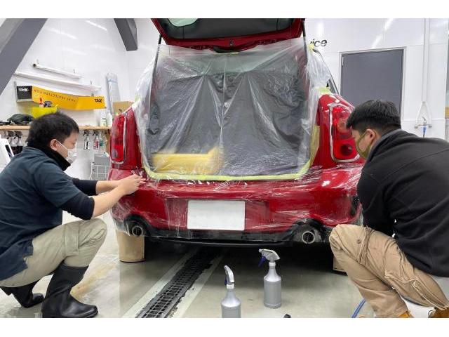 XPELペイントプロテクションフィルム｜認定施工講習｜ミニクロスオーバー