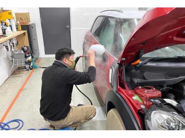 XPELペイントプロテクションフィルム｜認定施工講習｜ミニクロスオーバー